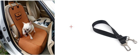 Dual-purpose Retro Pet Car Seat Mat
