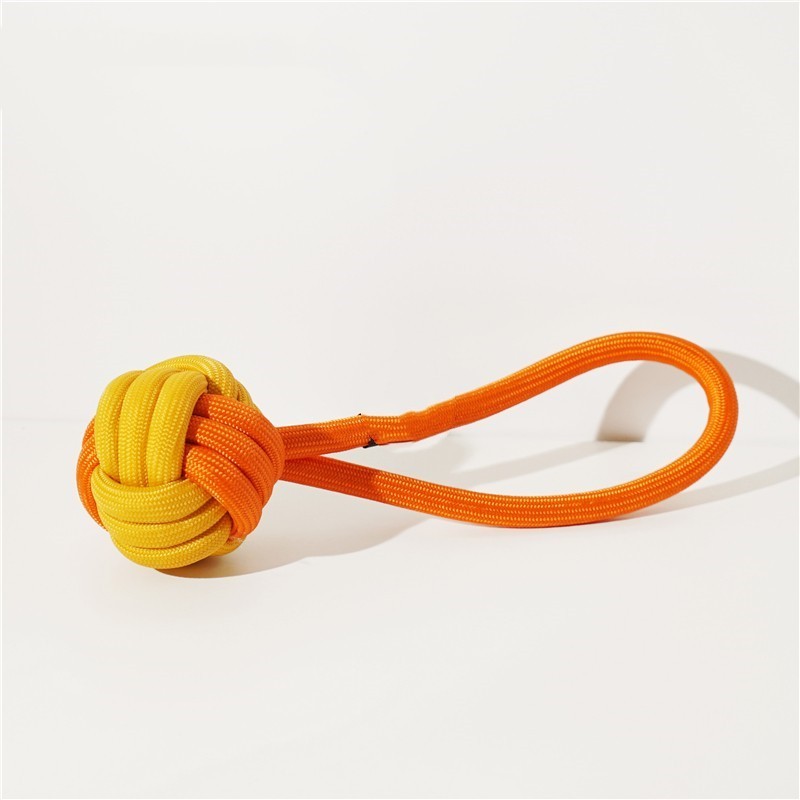 Interactive Pet Dog Knot Toy