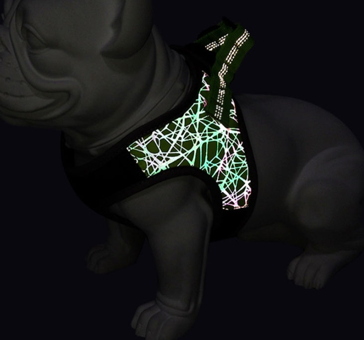 Bullfight Dog Leash Vest Pet Harness