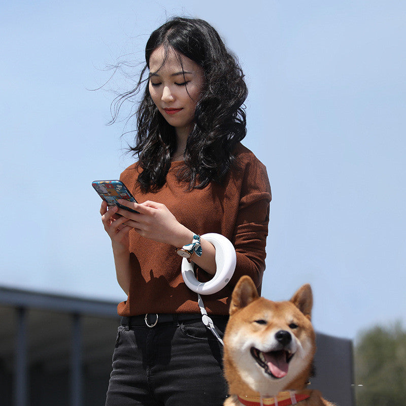 Retractable Cute King Star Pet Leash