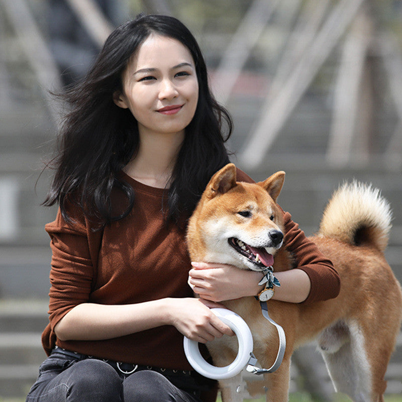 Retractable Cute King Star Pet Leash