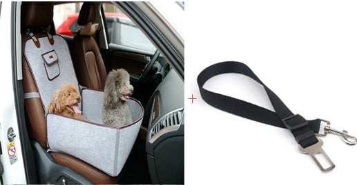 Dual-purpose Retro Pet Car Seat Mat