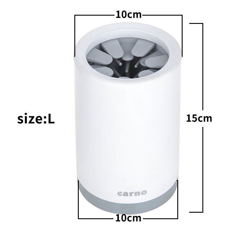 Portable Silicone Pet Paw Cleaner Comb