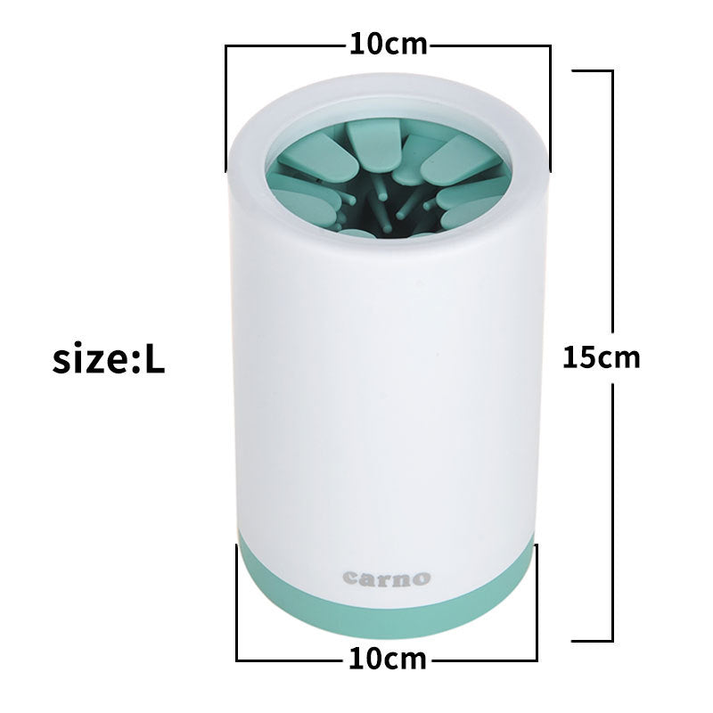 Portable Silicone Pet Paw Cleaner Comb