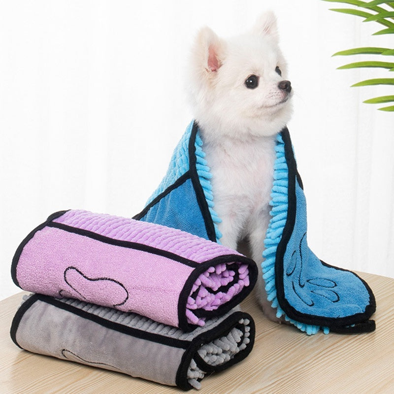 Super Absorbent Dog Microfiber Bath Towels