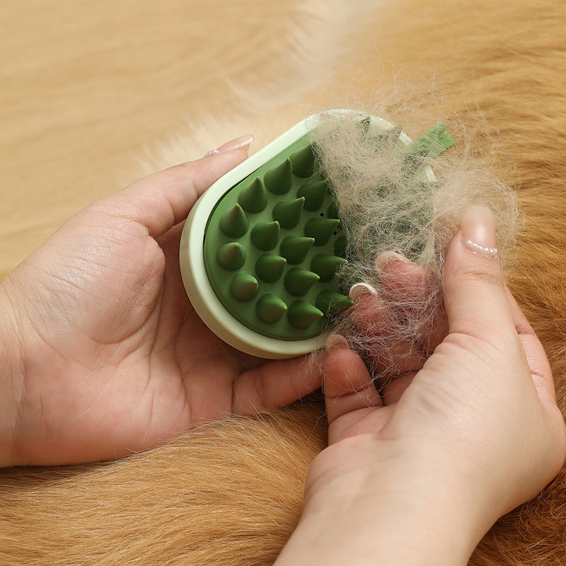 Handheld Soft Silicone Pets Hair Remover Comb