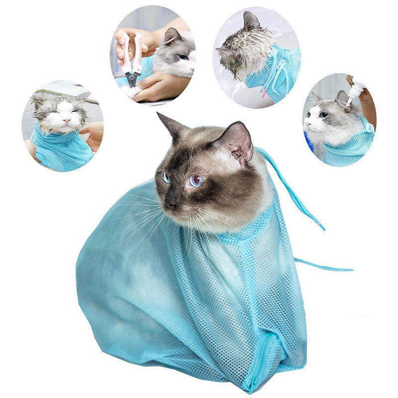 Adjustable Multifunctional Pet Soft Cat Grooming Bag
