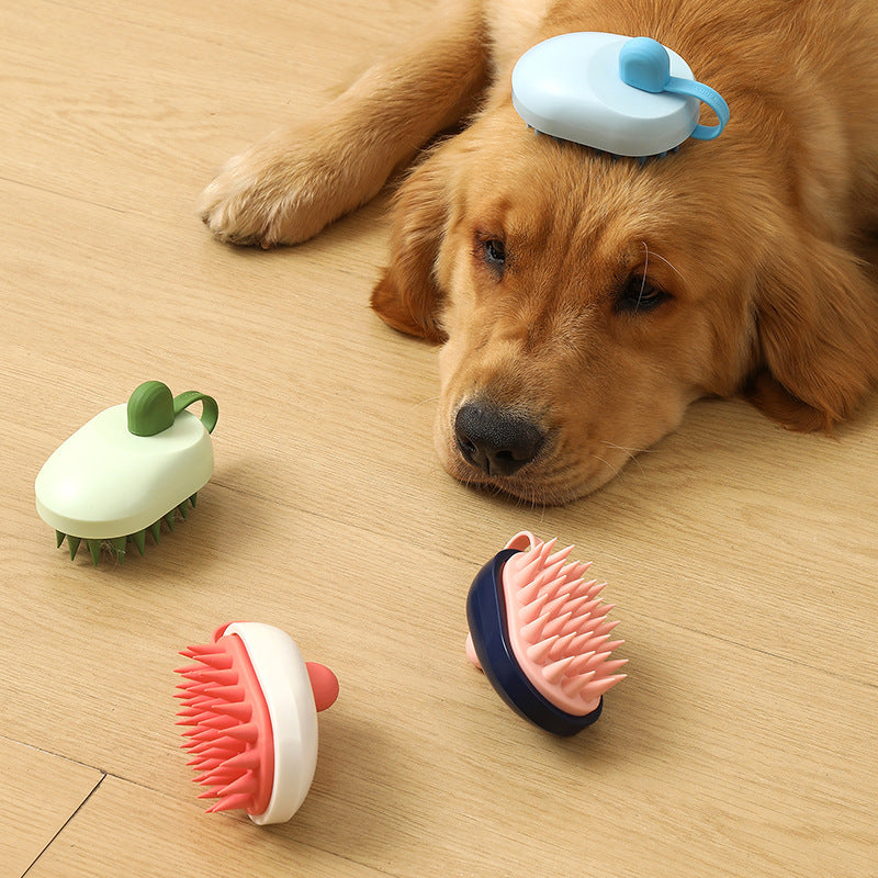 Handheld Soft Silicone Pets Hair Remover Comb