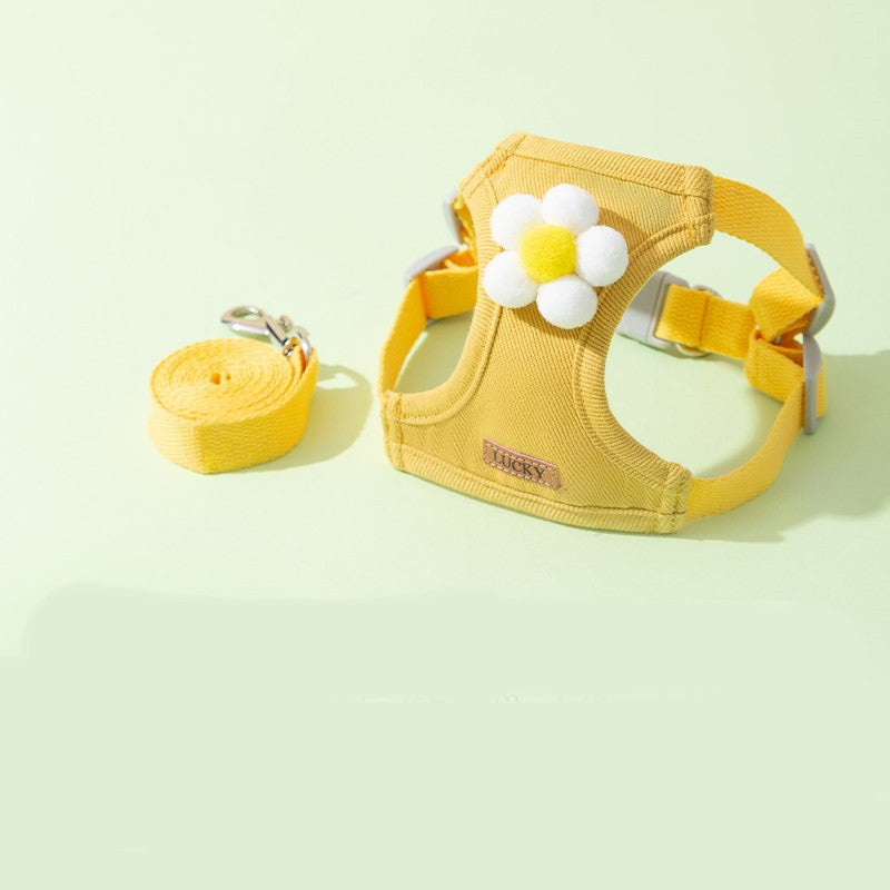Anti-breakaway Chest Harness Cat Leash