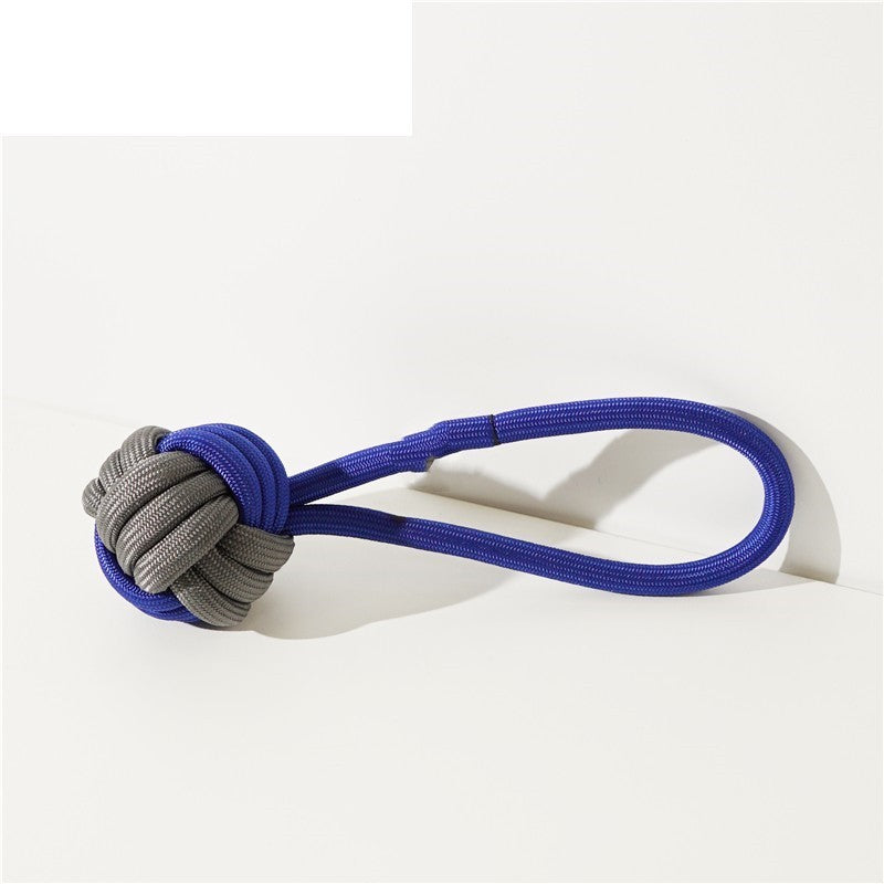 Interactive Pet Dog Knot Toy