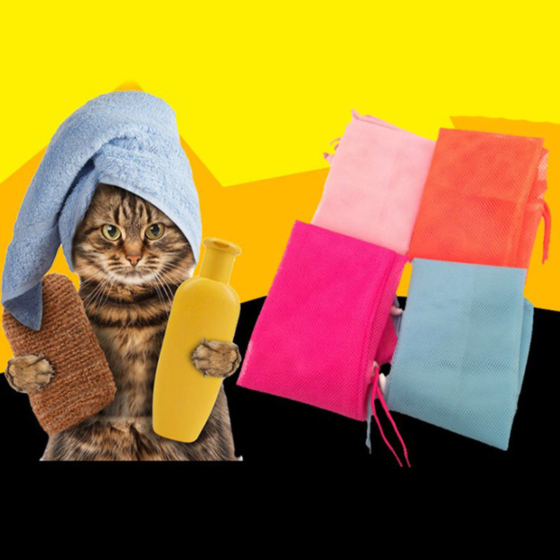 Adjustable Multifunctional Pet Soft Cat Grooming Bag