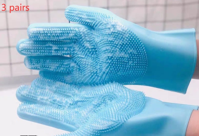 Silicone Dog Grooming Hair Comb Glove