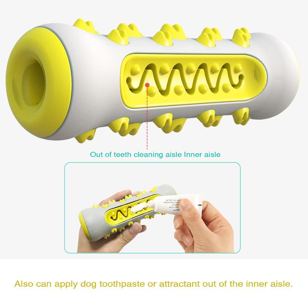 Indestructible Rubber Dog Squeaky Toys For Chewer