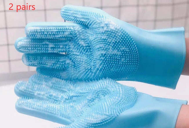 Silicone Dog Grooming Hair Comb Glove