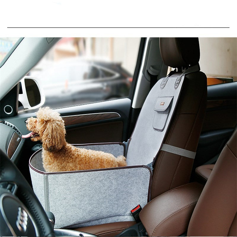 Dual-purpose Retro Pet Car Seat Mat