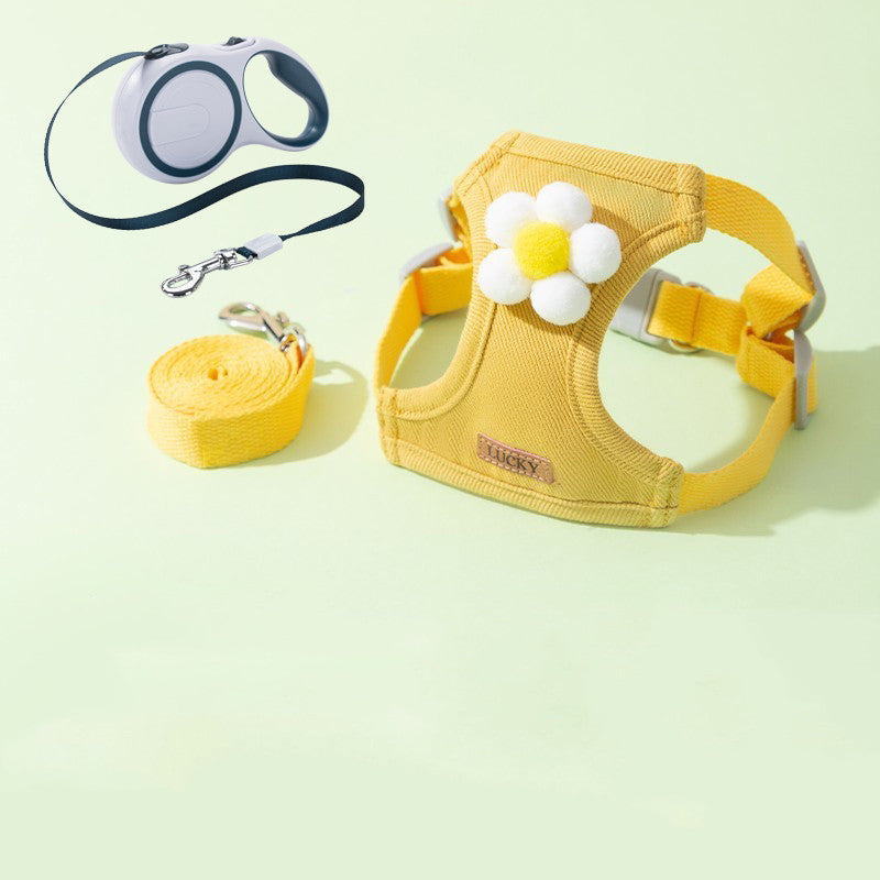 Anti-breakaway Chest Harness Cat Leash