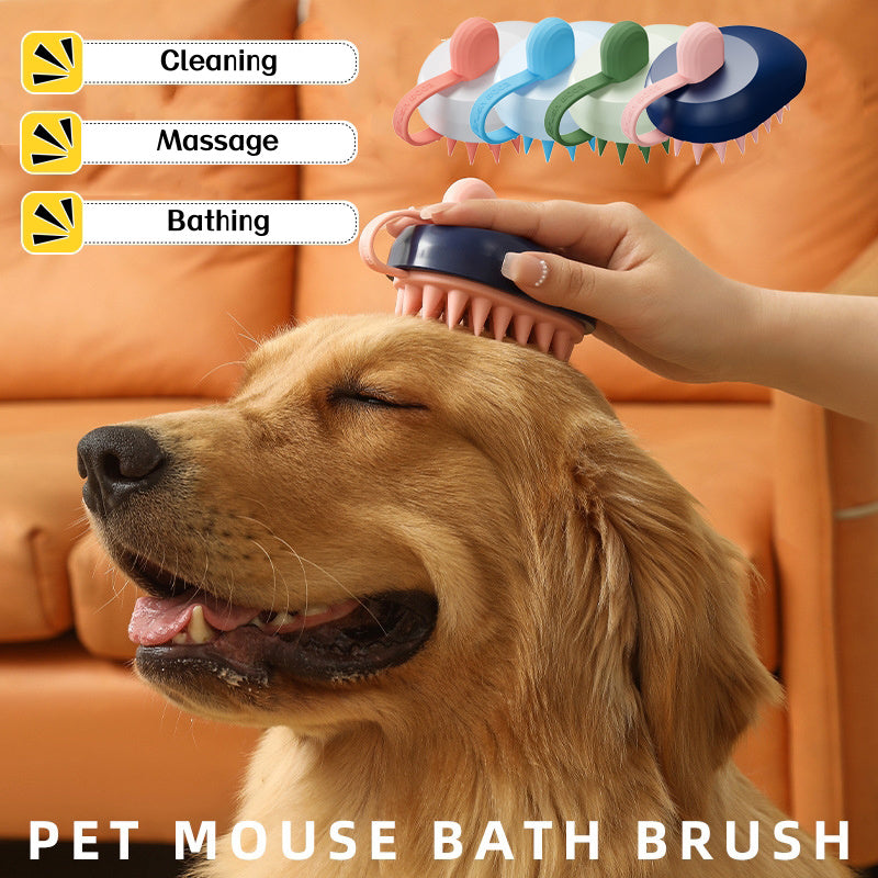 Handheld Soft Silicone Pets Hair Remover Comb