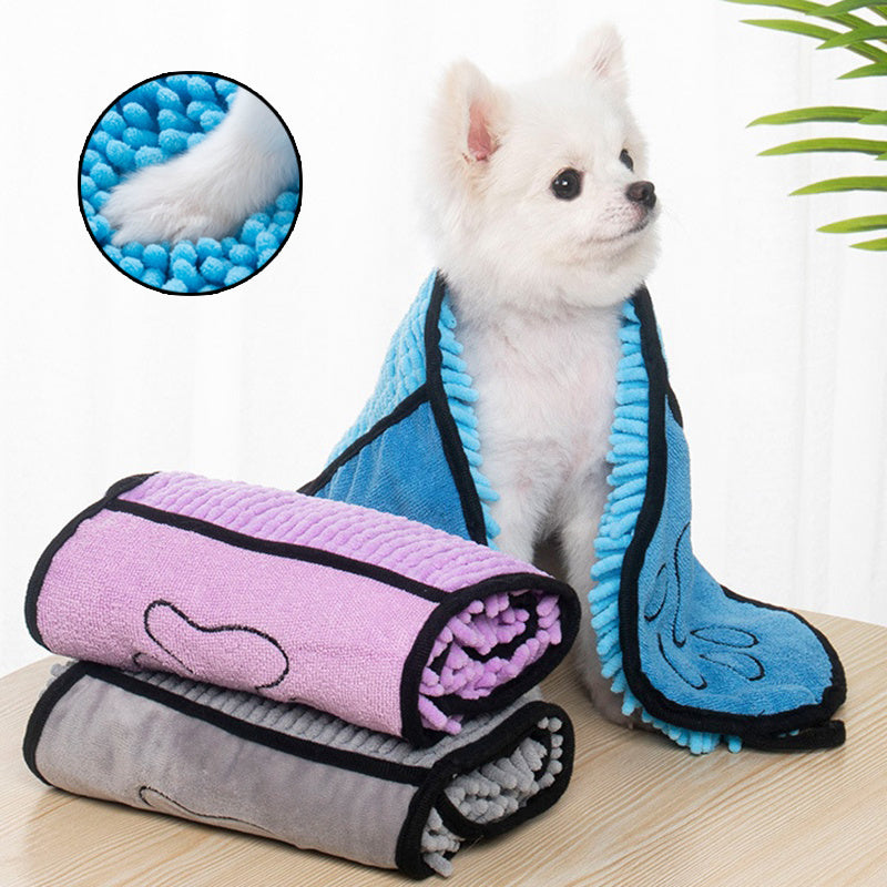 Super Absorbent Dog Microfiber Bath Towels
