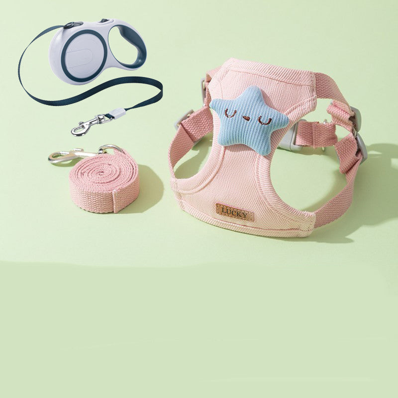 Anti-breakaway Chest Harness Cat Leash
