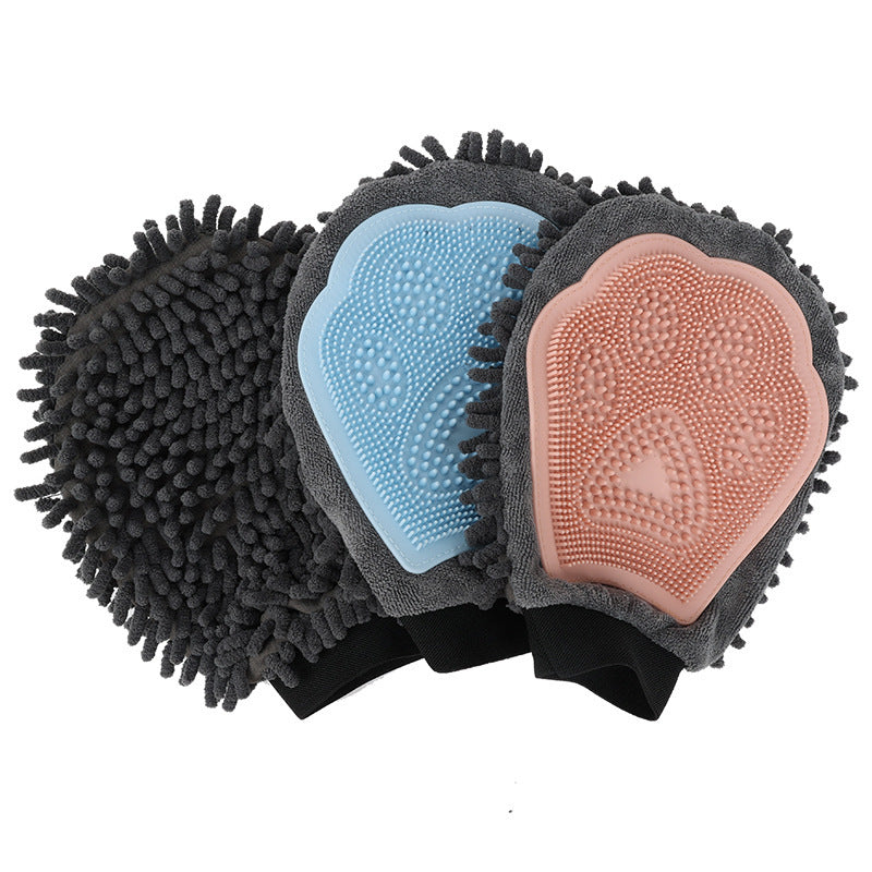 2-Sided Bathing & Massage Glove